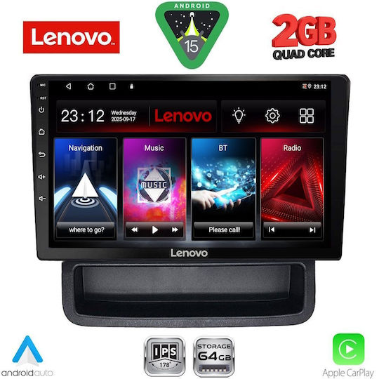 Lenovo Автомобилна Аудио Система За Opel Vivaro Renault Trafic Nissan Primastar 2004-2015 (Bluetooth/USB/WiFi/GPS/Apple CarPlay/Android Auto) С Touch Screen 10"