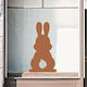Πασχαλινή Βιτρίνα Bunny 60x33cm