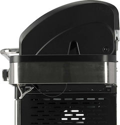 Yato Grătar Pe Gaz Cu Grătar Din Fontă Și Placă Cu 4 Arzătoare 11.2kW Și Arzător Lateral 2.2kW