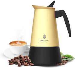 Cecotec Piccolina 200 Cafetieră Pentru Plită Espresso Inox Auriu Cecotec Piccolina 200 Cafetieră Pentru Plită Espresso Inox Auriu
