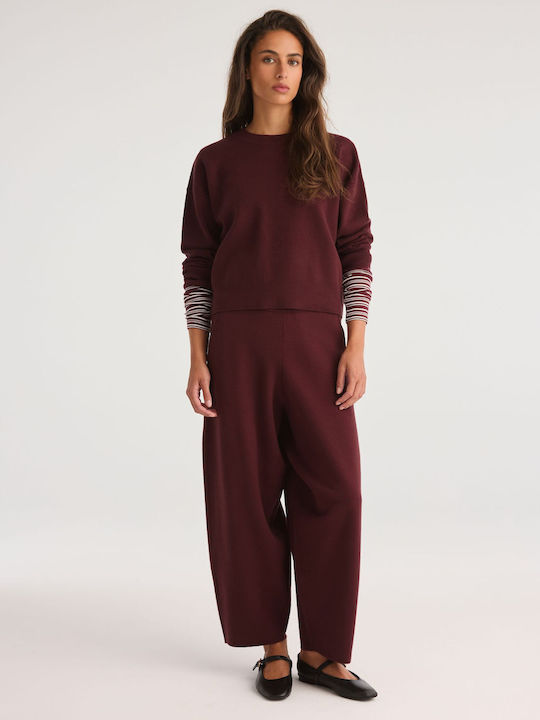 Bariso Sweatpants Burgundy