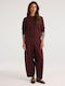 Bariso Sweatpants Burgundy