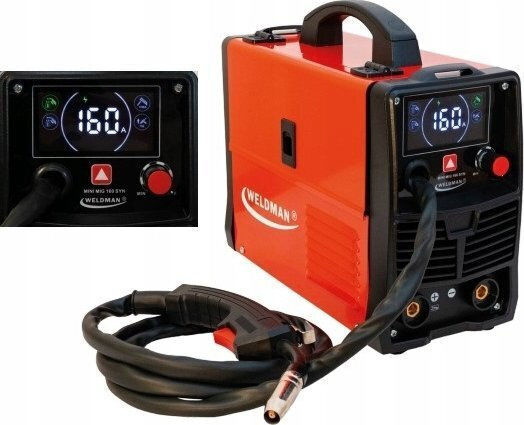 Weldman Inverter Welding Machine MIG / MMA / TIG with Maximum Welding Current 200A