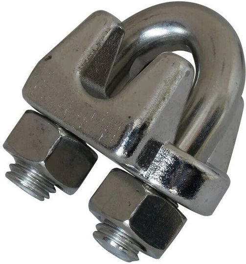 Wire Rope Clamp 10mm Din741 Stainless Steel Ss 304 Agroequip