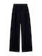 Damen Stoffhose Schwarz