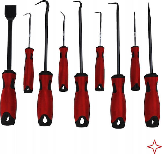 Dedra Auto Handwerkzeuge Set G hooks Griff 9 Stück Material 40cr