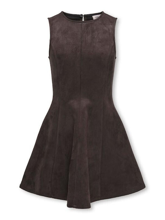 Kinderkleid Braun