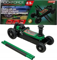 Rockforce Хидравличен крик тип количка за товар с тегло до 2.5 тона