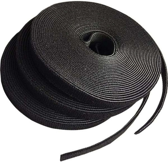 EM Group Verschiedenes Kabelmanagement-Zubehör Magischer Klebeband Rolle 9,5mmx22,8m Schwarz Bmnmr1022