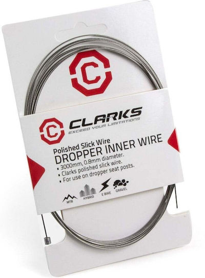 Link Adjustable Seatpost Clarks Dropper Wire Die Drawn 3000mm X 0.88mm Ultra-smooth Drawn Stainless Steel New 2025
