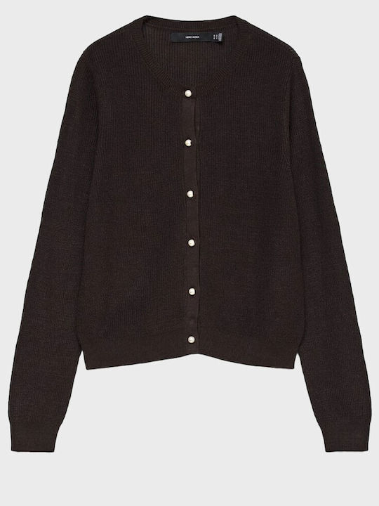 Women's Knitted Cardigan Brown