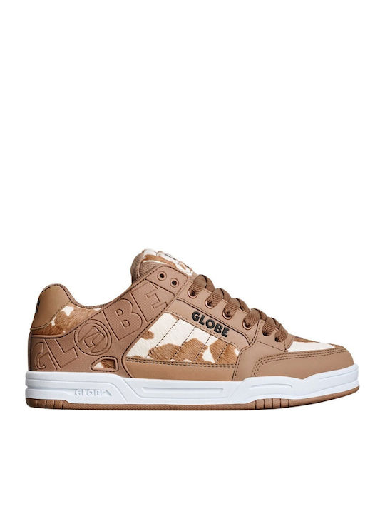 Globe Tilt Ανδρικά Sneakers Brown / White Cow