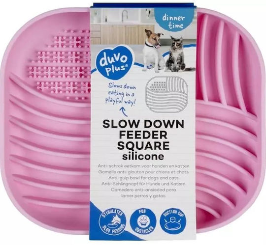 Duvo Plus Бавна Купа За Храна От Силикон 20x17.5см