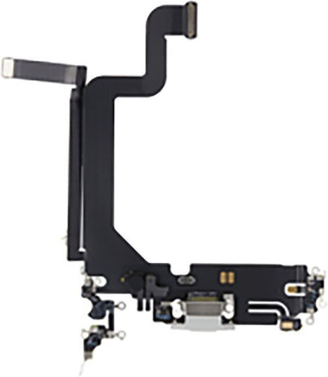 Καλωδιοταινία Φόρτισης Iphone 14 Pro Max Λευκό