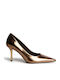 Goldene Pumps