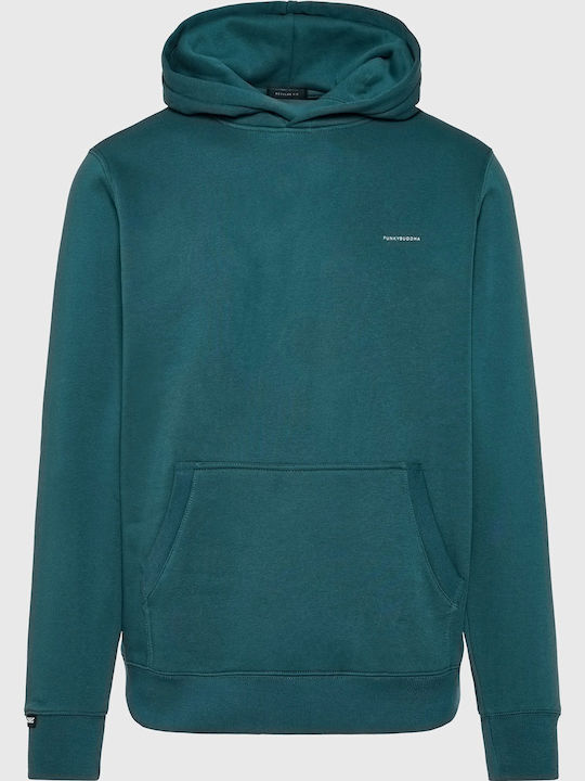 Funky Buddha Hooded Sweatshirt Green