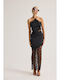 Kit With Satin Skirt Black
