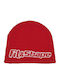Unisex Beanie Strickmütze in Roter Farbe