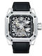 Men's Watch 47mm Automatic with Silver Stainless Steel Bracelet