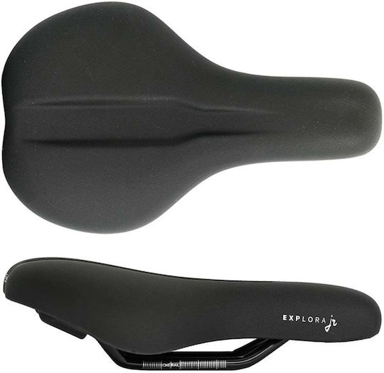 Selle Royal Small Bicycle Saddle Black with Gel 288 x 197 mm