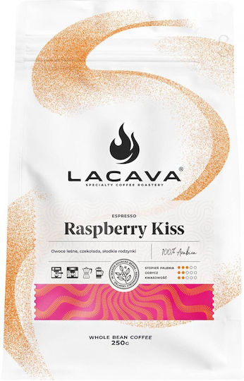 LaCava Cafea Espresso Arabica cu aromă de căpșuni Boabe 250gr
