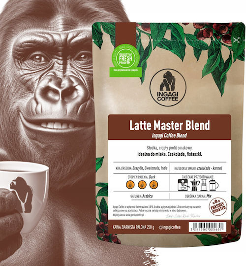 Ingagi Coffee Καφές Espresso Chocolate σε Κόκκους 1kg