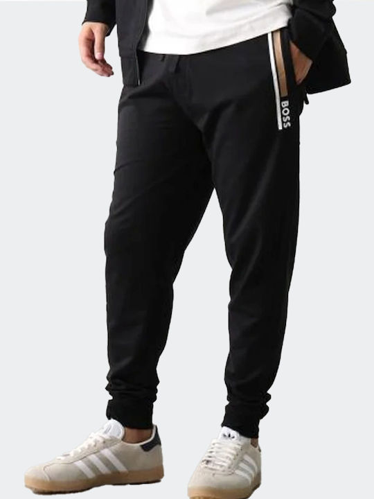 Boss Herren-Sweatpants mit Gummizug Schwarz
