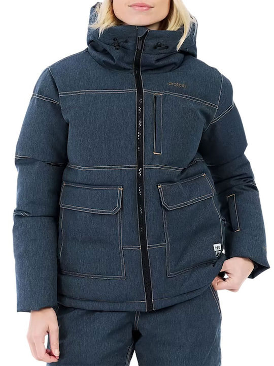 Protest Snowjacket 65652004-503 Дамско Ски и Сноуборд Яке Синьо