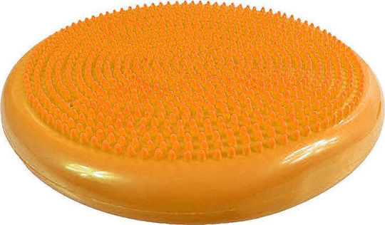 Yakimasport Balance Board Orange mit Durchmesser 33cm