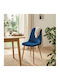 Dining Room Velvet Chairs Navy Velvet 3 Pieces