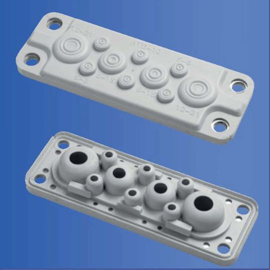 Elektro-plast Γκρι Μεμβρανικός Στυπιοθλίπτης P-mb10 34.710