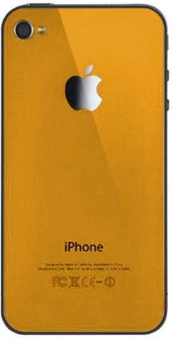 Apple Iphone 4s Backcover Orange Hq