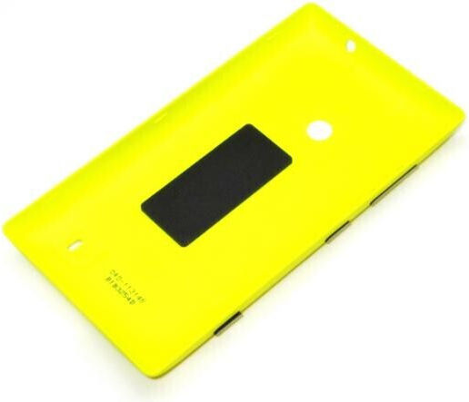 Nokia Lumia 520 Handy Ersatzabdeckung Gelb Original