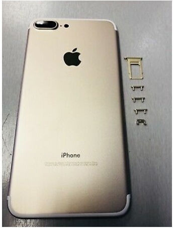 Apple Iphone 7 Plus Backcover Full Body+camera Lens Gold Hq