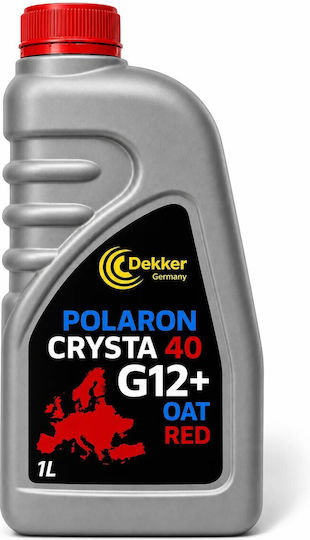DEKKER Антифриз Paraflu За Радиатор На Автомобил G12+ -40°C Червен Цвят 1lt