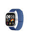 Xiaomi Band 10 Pro/9 Pro Redmi Watch 6 5 4 Xdfind Magnetic Silicone Watch Band Navy Blue