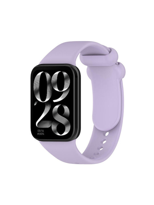 Xiaomi Band 10 Pro/9 Pro Redmi Watch 6 5 4 Xdfind Monochrome Black Buckle Watch Strap Silicone Purple
