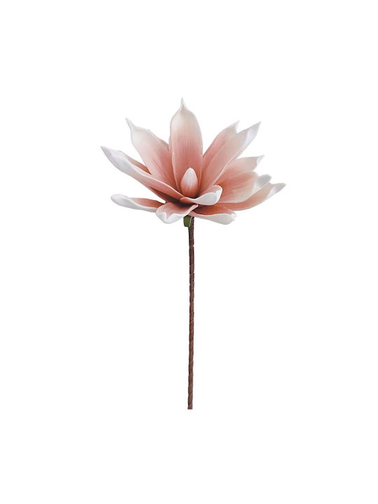 Künstlicher Dekorationszweig Seerose Rosa 75cm ...