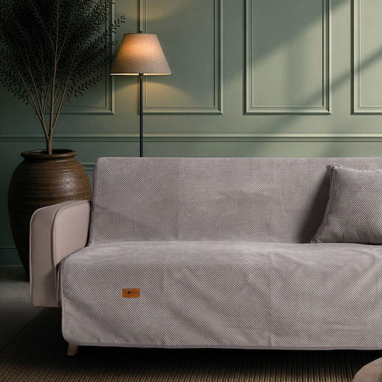 Teoran Pearl Рихтари Фотьойл 180x150см Сив