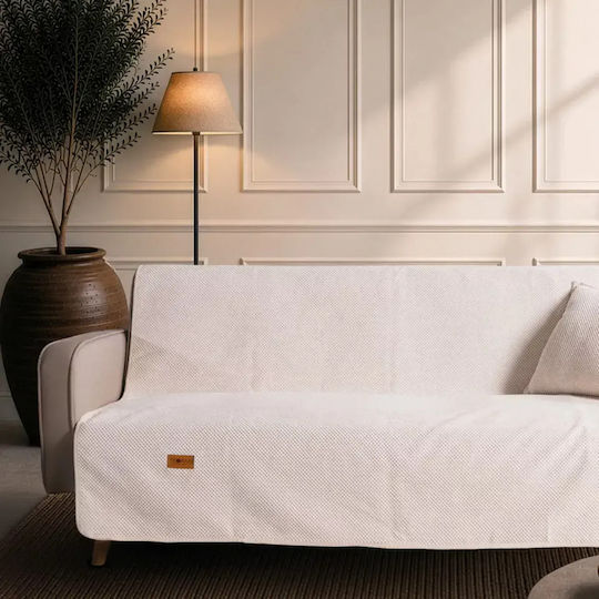 Teoran Pearl Cuverturi Pentru Canapea De Fotoliu 180x150cm Ecru