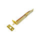 Verborgener Hakenverschluss Aus Messing 50cm Go...