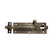Medium Duty Brass Bolt 100mm Matte Antique Meta...