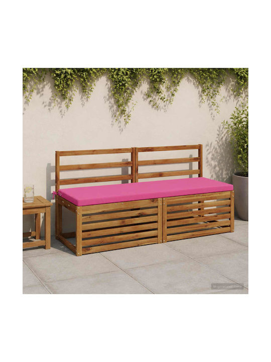 vidaXL Gartenstuhlkissen Soest Rosa 50x140cm