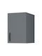 Megapap Rectangular Loft Closet Shelf Chipboard Anthracite 40x51.8cm GP028-0112,4
