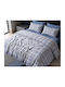 MayHome MayHome Set Steppdecken Einzel 160x240cm Geometrisch