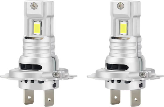 H7 LED Крушки За Автомобил 12V 6000K Хладно Бяло 2 Броя