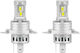 H4 LED Крушки За Автомобил 12V 6000K Хладно Бяло 2 Броя
