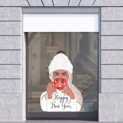 Коледна Дисплей Christmas Girl 70x50см