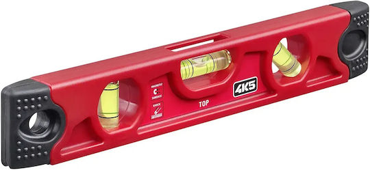 4K5 Plastic Magnetic Spirit Level 23cm With 3 Level Gauges