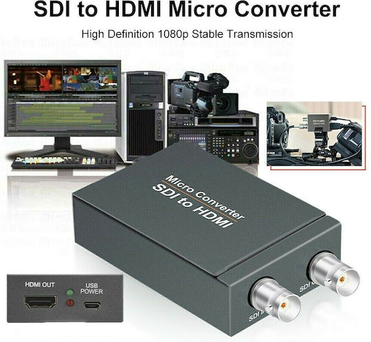 Микро конвертор SDI към HDMI към видео конвертор